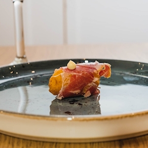 Croquetas cremosas de jamón ibérico  (8 unidades )