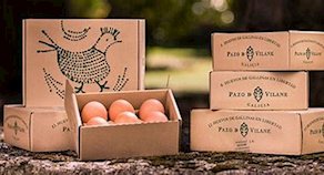 Huevos Camperos frescos Pazo de Vilane M/L 6uds