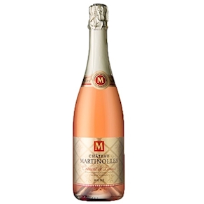 Cremant de limoux Rose Domaine Martinolles,75cl, 12º