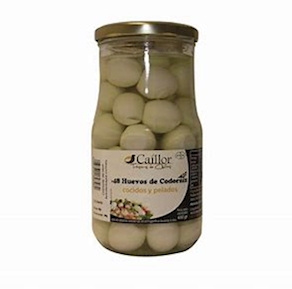 18 Huevos de Codorniz Cocidos y Pelados