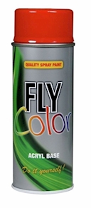 PINTURA ACRILICA MATE 200 ML SPRAY NEGRO PROFUNDO FLY COLOR 200