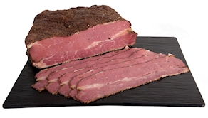 Pastrami de buey estilo americano - al corte, 200 gramos