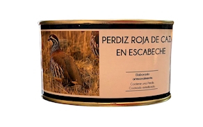 Perdiz roja en escabeche