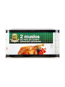 2 muslos de pato en confit