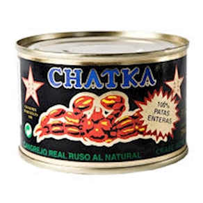Chatka 100% patas - lata 150 gramos