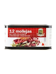 Mollejas de pato en confit (14unidades)