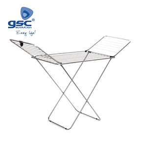 Tendedero portatil 2 alas cromado 172x55x105 / 18M