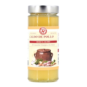 Caldo de pollo ecológico - 500ml.