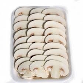 Bandeja de champiñón laminado, 250g