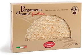 Pergaminos de pan o Pan Sardo 200 Grs.