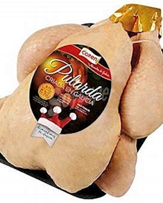 Pularda Gallega Coren. 3,3 a 3,5kg aprox.