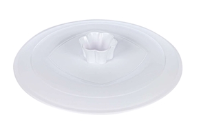 Tapa vira tortilla 28cm blanca