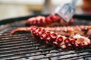 PATA DE PULPO A LA BRASA CON MOJO CANARIO