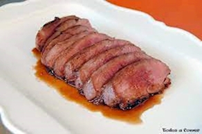 MAGRET DE PATO A LA NARANJA