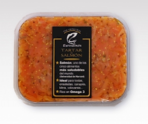Tartar de Salmon - 120 gramos