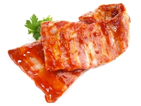 Costilla de Cerdo Sabor Mostaza y Miel (900gr. aprox)